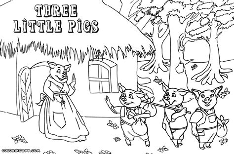 Jack and the beanstalk colouring pig colouring three little pigs counting three little pigs houses 3 little pigs puppets three little pigs comprehension three little pigs puppets. The Three Little Pigs Story Coloring Pages - Coloring Home