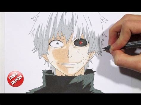 How To Draw Kaneki Ken Cómo Dibujar A Kaneki Ken Tokyo Ghoul