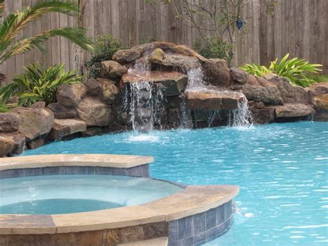 Swimming Pool Waterfall Kits Backyard Design Ideas Pool Waterfall