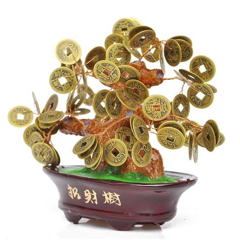 Chinese Feng Shui Money Tree For Attracting Wealth And Etsy