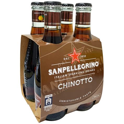 Buy San Pellegrino - Italian Sparkling Drinks - Chinotto (4pk) from ...