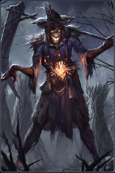 Scarecrow Dark Creatures Dark Creatures Fantasy Horror Fantasy