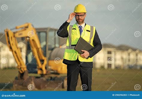 Image Of Engineer Man At Civil Engineering Engineer Man At Civil