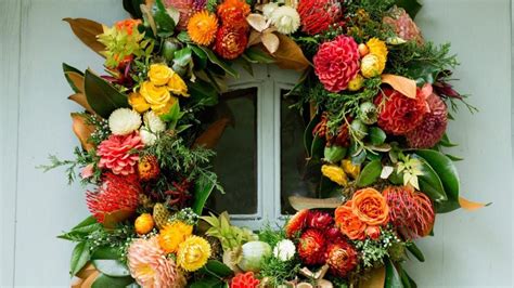 Karin Woodward How To Make A Fall Wreath Flower Magazine