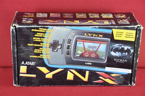 Atari Lynx With Batman Returns In Box Catawiki