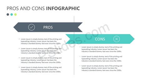 Pros And Cons Infographic