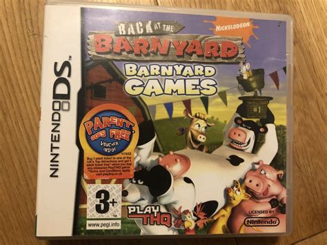 Back At The Barnyard Barnyard Games Nintendo Ds Ebay