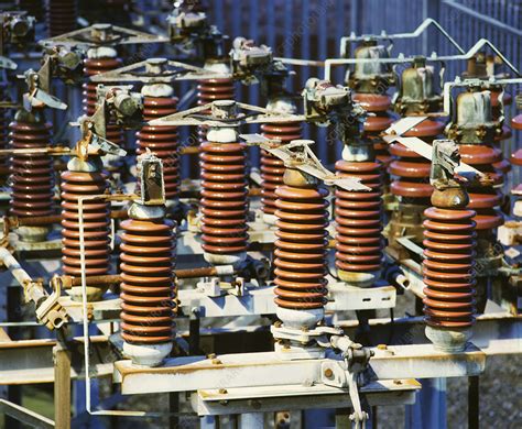 Electricity Substation Stock Image T1940567 Science Photo Library