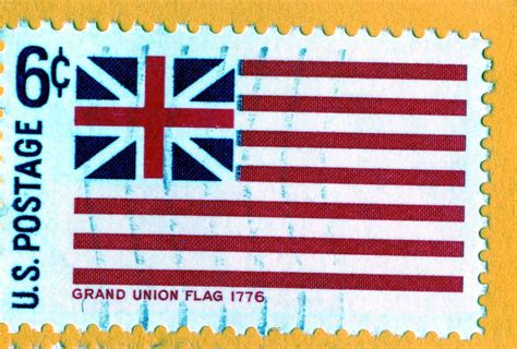 1776 Grand Union Flag Usa Postage Stamps Usa Pinterest Grand