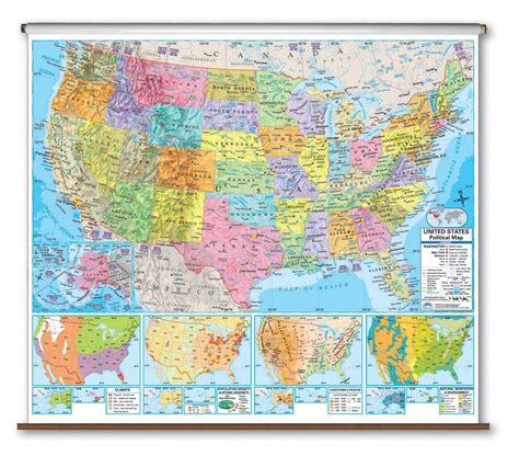 The Map Of The United States Template Calendar Design
