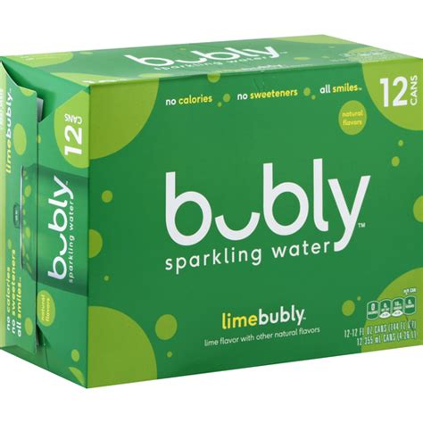 Bubly Sparkling Water Lime Bubly Caseys Foods