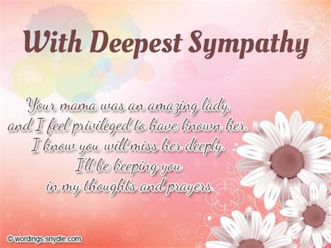 Sympathy Messages And Sympathy Card Wordings Words For Sympathy Card