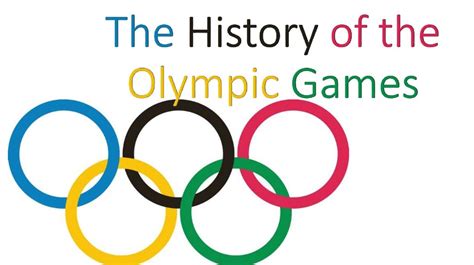 history of the olympic games eastside