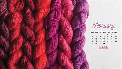 February Calendar Knitpicks Knitting Knit Picks Wallpapers