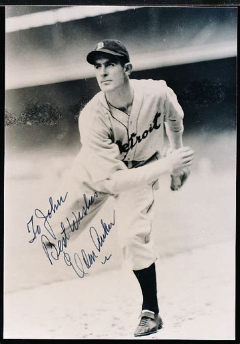 Check spelling or type a new query. Lot Detail - Elden Auker Autographed Detroit Tigers B/W 3-½" x 5 Photo