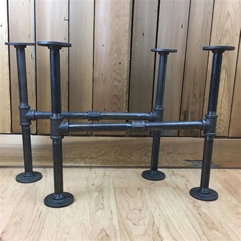 Industrial Black Iron Pipe Coffee Table Legs Set Of Two 2