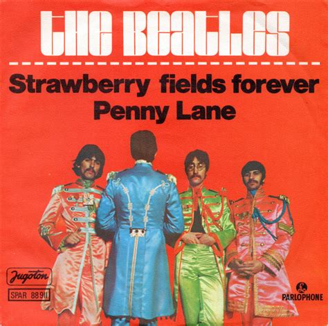 Page Album Penny Lane Strawberry Fields Forever De The Beatles