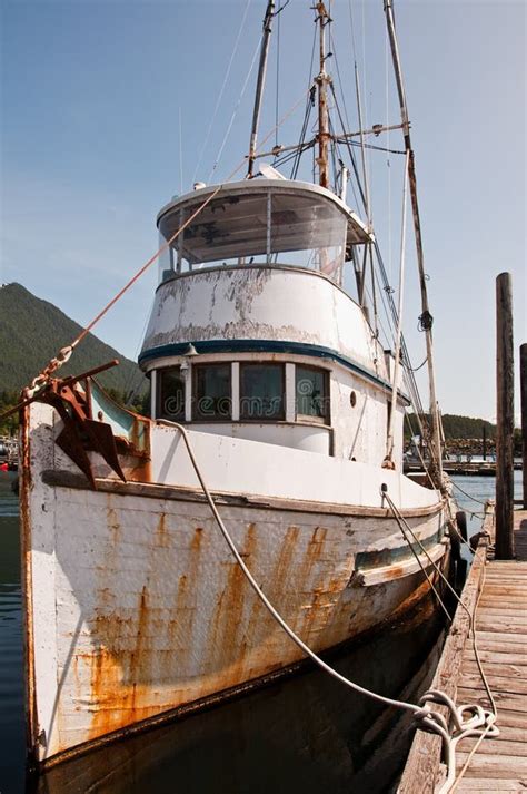 Old Fishing Boat Stock Photo Image Of Water Northwest 15748234