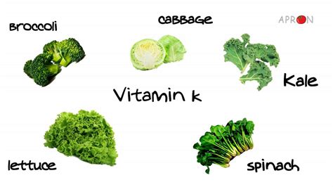 Top 5 Vitamin K Vegetables Youtube