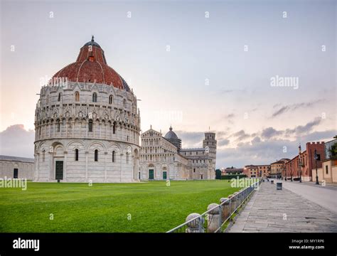Piazza Dei Miracoli Known As Piazza Del Duomo An Important Center Of
