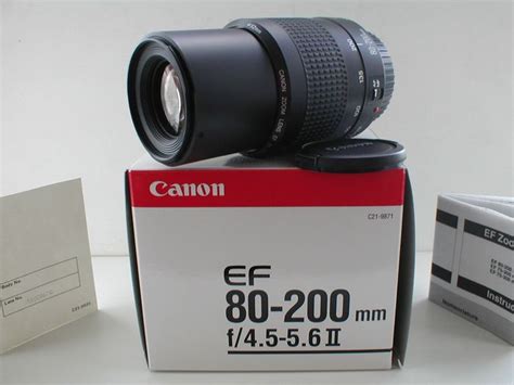 Canon Ef 80 200mm F45 56 Telelens Voor Canon Eos Catawiki