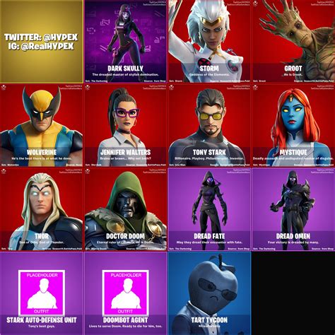 All Fortnite Chapter 2 Season 4 Leaked Skins And Cosmetics Found In V14 00 Laptrinhx