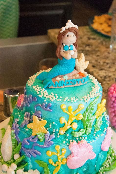 Mermaid Birthday Cake Recipe Birthday Girl