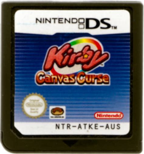 Kirby Canvas Curse Cover Or Packaging Material Mobygames