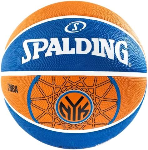 Spalding Nba Team Ny Knicks Basketboll 7 Blåorange Sport And Outdoor
