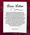 Love Letters for Him, Romantic Letters ... Love Letters Quotes, Sweet ...