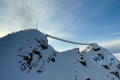 The Worlds First And Only Peak To Peak Suspension Bridge In The