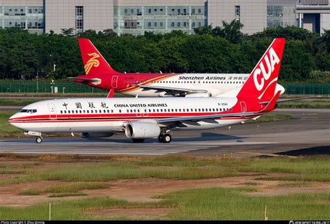 B 20a1 China United Airlines Boeing 737 89pwl Photo By Zhou Qiming