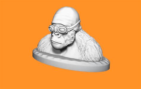Stl File Gorilla Swimmer Nft 01 🦍・3d Printer Model To Download・cults