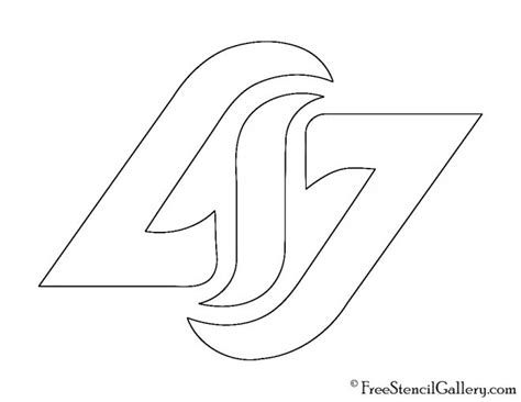 Counter Logic Gaming Logo Stencil Free Stencil Gallery