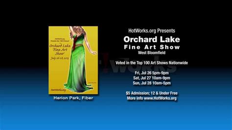 Orchard Lake Fine Art Show July West Bloomfield Mi