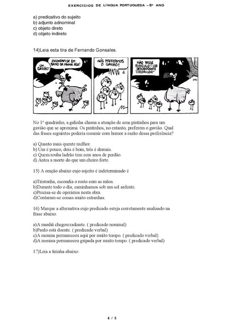 Atividade Linguagem Formal E Informal 4 Ano