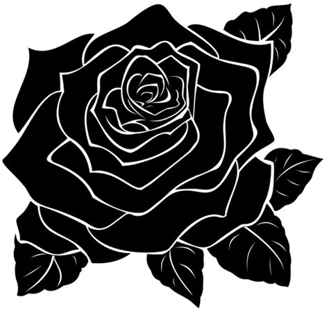 Download High Quality Rose Clipart Black And White Svg Transparent Png