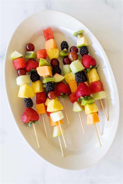 Fun And Festive Fresh Fruit Skewers Julie Blanner
