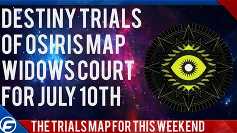 Destiny Trials Of Osiris Map Widows Court For July 10th 2015 Youtube