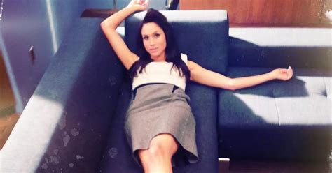 meghan markle s pal shares sexy behind the scenes photos of her to mark emotional day irish