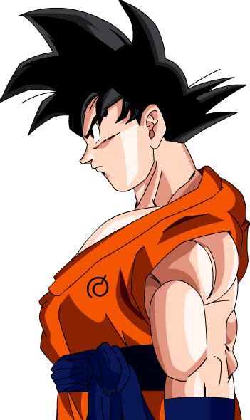 Goku Forma Base De Perfil Dragon Ball Super By Robertdb On Deviantart