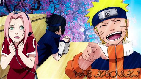 Naruto Sasuke Sakura Team 7 By Wb Khoski Papel De Parede And Planos