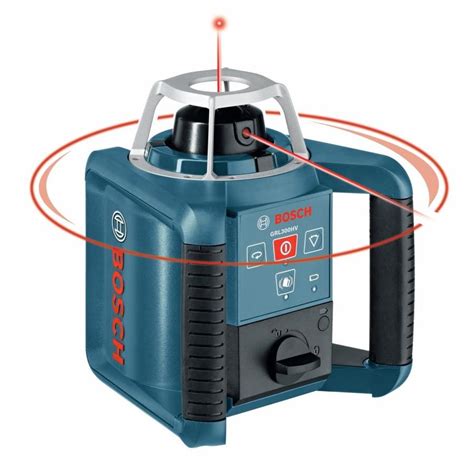 Bosch 1000 Ft Red Beam Self Leveling Rotary 360 Laser Level With Plumb