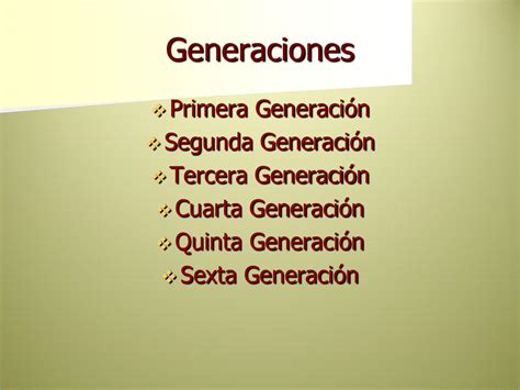 Generaciones By Lilian Garcia Issuu