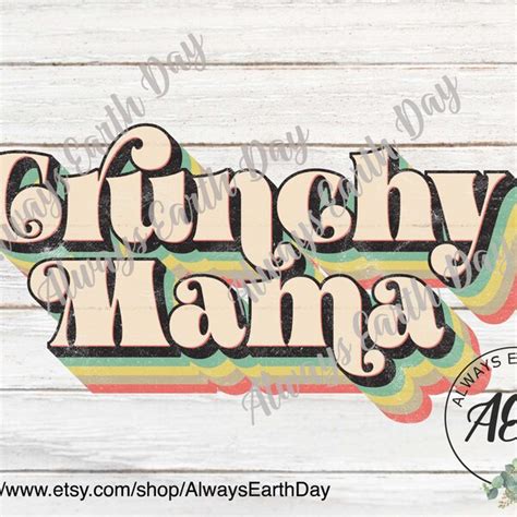 Crunchy Mama Etsy