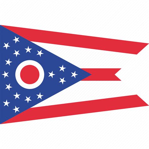 Flag Ohio State Us Icon Download On Iconfinder