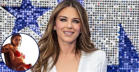 55 Year Old Elizabeth Hurley Shares Photo From First Bikini Shoot Ever