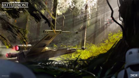 ArtStation Endor Concept Art For The Star Wars Battlefront Game Anton Grandert