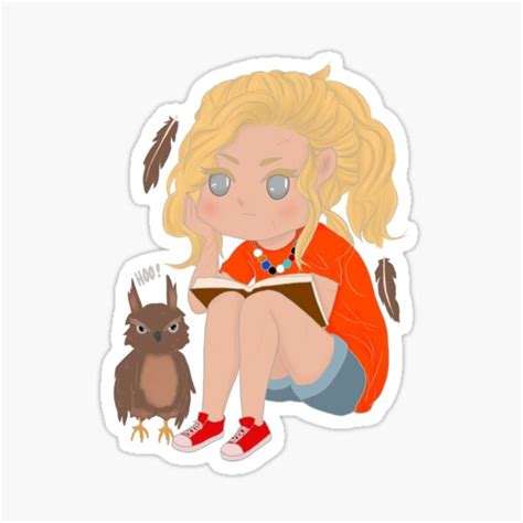 Annabeth Chase Sticker For Sale By Hyacinthix Redbubble
