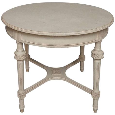 Neoclassical Style Round Table At 1stdibs